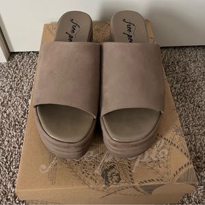 Free People Harbor Platform Wedges